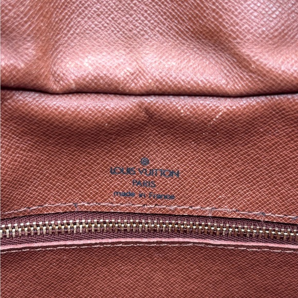 VINTAGE Louis Vuitton Natural Monogram Boulogne 35 with BRAND NEW VACHETTA - Picture 6 of 10